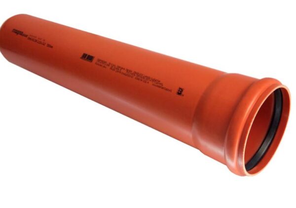 get-image Труба наружная PVC SN8 110x3.2-3000 с раструбом — изображение 1