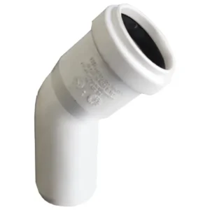 PP-HT Põlv 40/45° S16 Valge