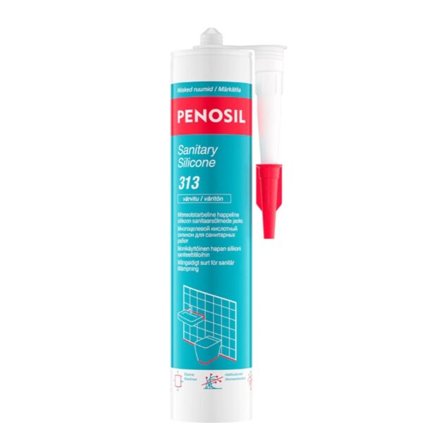 Sanitaarsilikoon Penosil Sanitary Silicone 313 300ml värvitu - Image 1