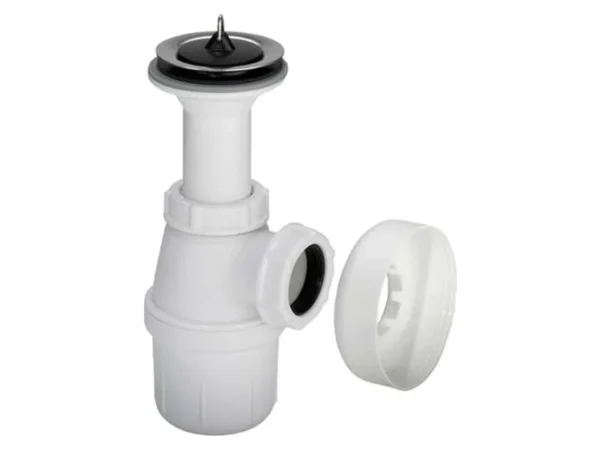 Viega-102531 Бутылочный пластиковый сифон Viega для раковины — изображение 1