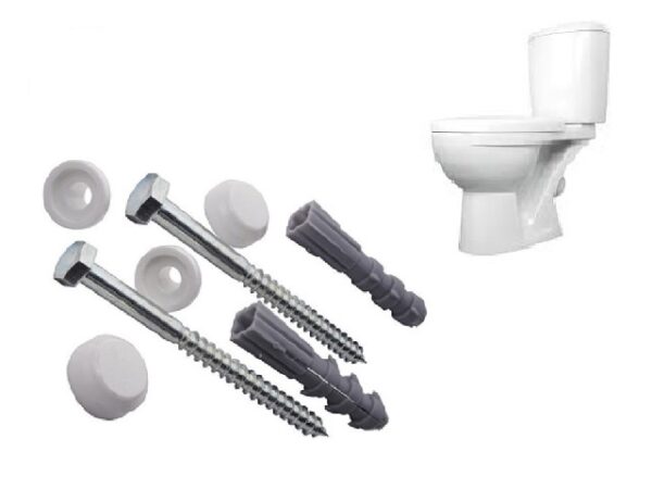 Комплект для крепления унитаза, винт для крепления унитаза к полу — изображение 1
