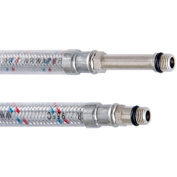 Набор шлангов для смесителя 40см 10Mx1/2" SK — изображение 1