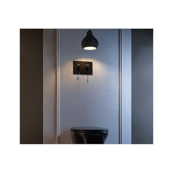 Механическая кнопка смыва Less Is More черная OLI — изображение 3