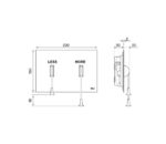 Механическая кнопка смыва Less Is More черная OLI — изображение 4