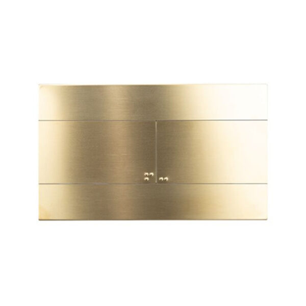 Loputusnupp mehaaniline Slim Inox Kuld OLI - Image 2