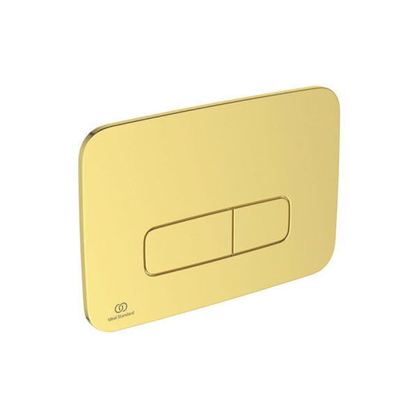 Loputusnupp mehaaniline Oleas M3 Harjatud kuld Ideal Standard - Image 1