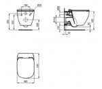 WC komplekt Tesi Ideal Standard - Image 2