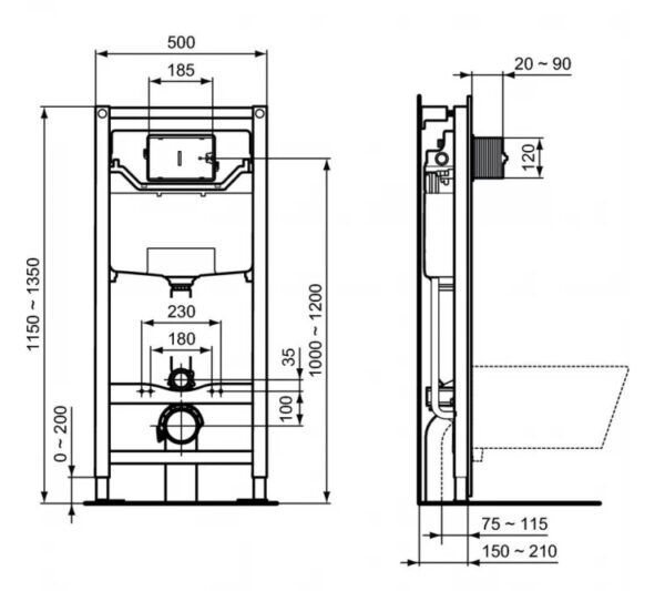 WC komplekt Tesi Ideal Standard - Image 3