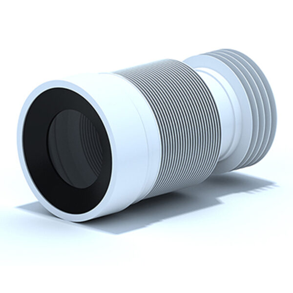 Соединительная муфта для унитаза гофр. 230-570 — изображение 1