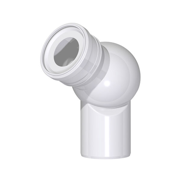 WC põlv 110 0-90° tihendiga - Image 1