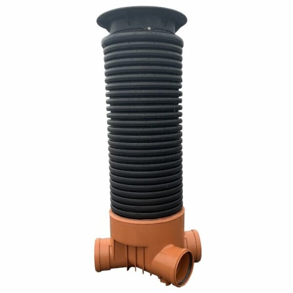 Kaev gofreeritud toruga+kummimansett 400/315/160 hargmik H=0.85-1.35m - Image 1