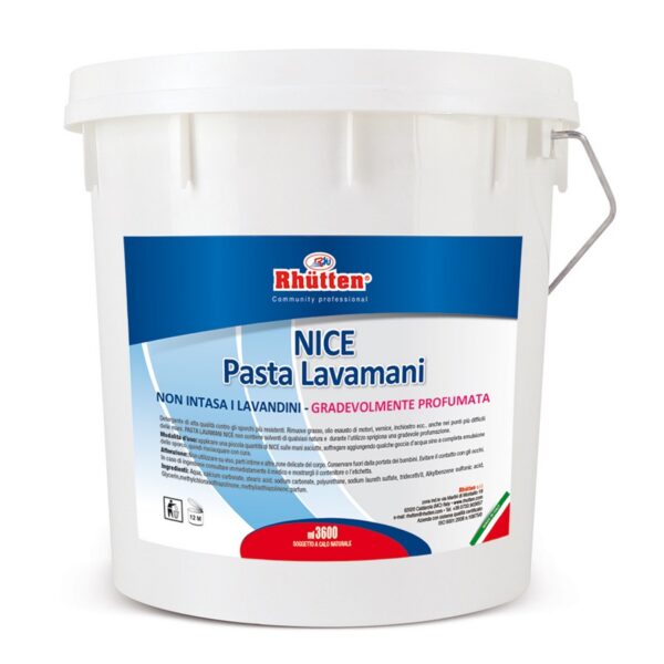 Паста для мытья рук от стойких загрязнений 3600мл - Nice Pasta Lavamani — изображение 1