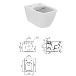 Настенный унитаз I.LIFE B Ideal Standard, белый — изображение 4