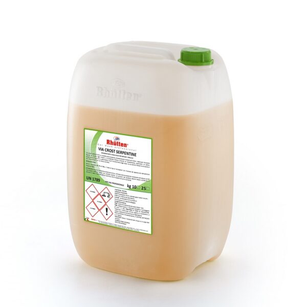 pesuvahend_VIA CROST SERPENTINE Кислотное средство для удаления накипи в гидравлических системах - Via Crost Seprentine — изображение 1