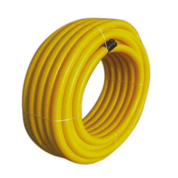 Дренажная труба ПВХ DN 100 SN2 геотекстиль, рулон 50м — изображение 1