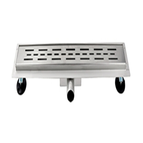 Душевой канал с сухим сливом 1000x70, 40-50, напольный, комплект — изображение 1