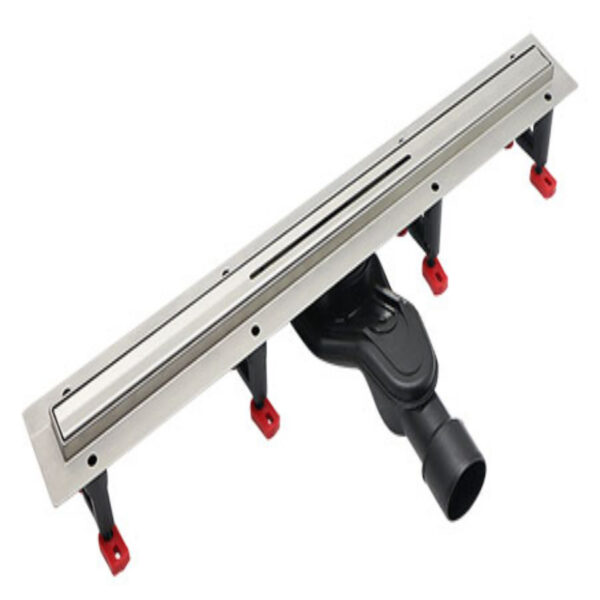 Комплект душевого лотка DUO 600x70, SLIM, поворотный, с сухим сифоном, на 4 регулируемых ножках. — изображение 1