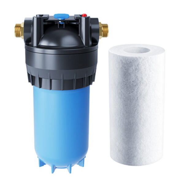 Eelfilter Aquaphor Gross Фильтр предварительной очистки Аквафор Гросс 20". В комплект входит полипропиленовый фильтр. — изображение 1