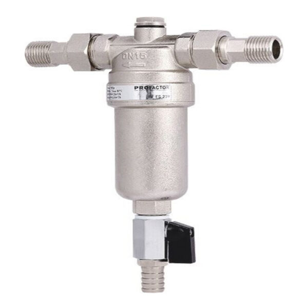 Enesepuhastatav filter 1/2" 100mk 65°C,10bar - Image 1