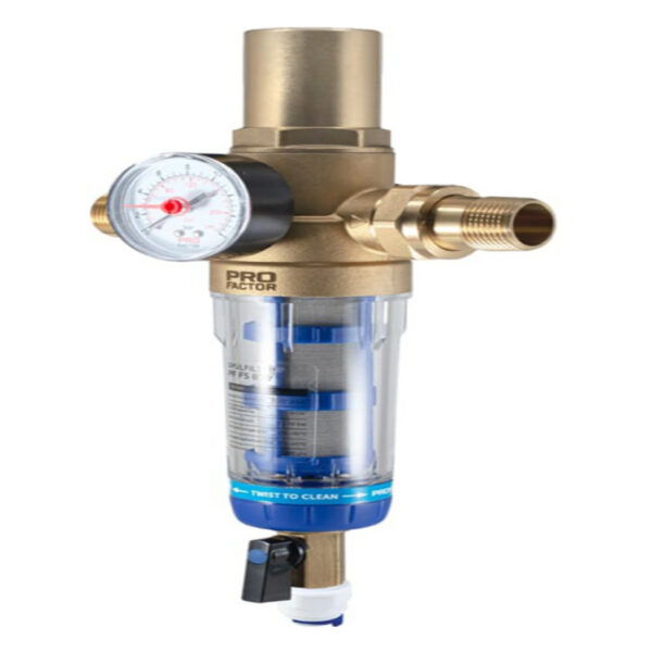 Enesepuhastatav filter TWIST TO CLEAN 1/2" - 3/4" 90mk külm vesi 30°C,16bar(12) - Image 1