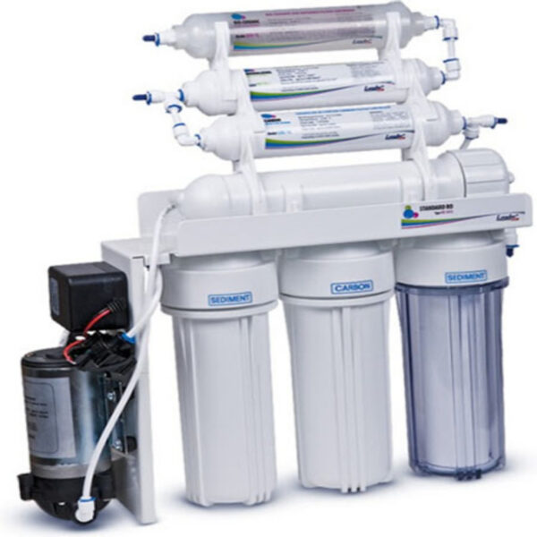 Filtri süsteemi kmpl. pöördosmos kraaniga Filtri süsteemi kmpl. pöördosmos kraaniga. 1/2'', 5-astmeline+pump - Image 1