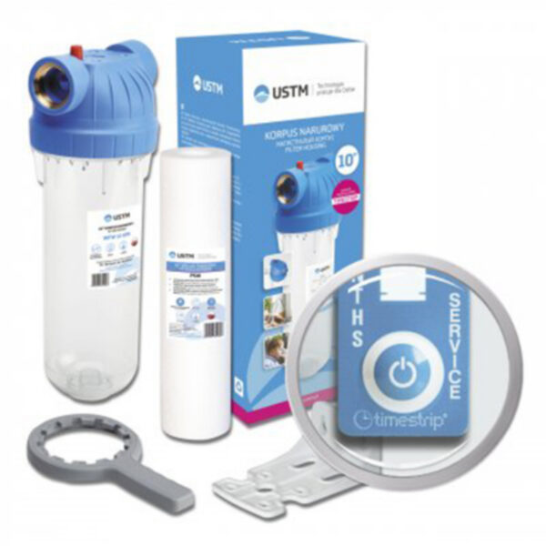 Корпус фильтра 10'',1/2'' + элемент, ключ, монтажная пластина (9) — изображение 1