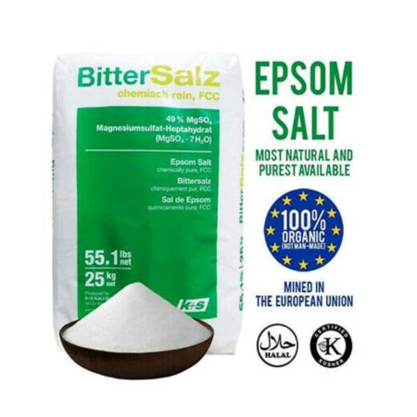 Соль Эпсома K+S, 25 кг полиэтиленовый мешок — изображение 1
