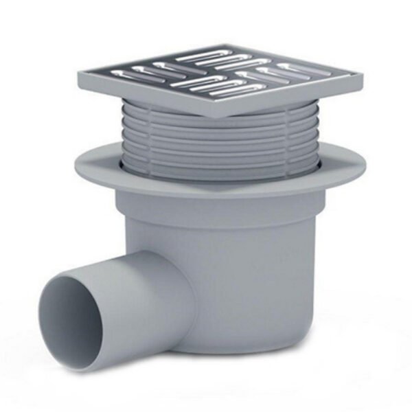 Сухой слив уголок RV 50 100x100 высота 105-150мм — изображение 1