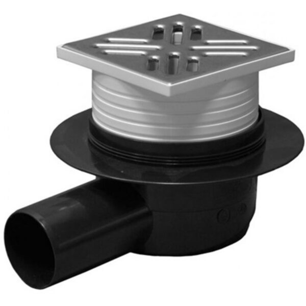 Сухой слив уголок 50 100x100, регулируемый — изображение 1