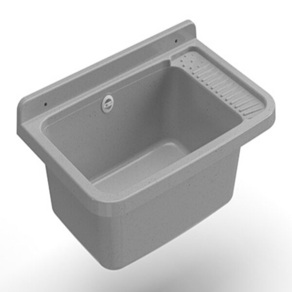 Õuevalamu plastikust 600x400 hall - Image 1