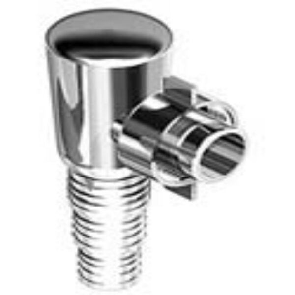 Сифон для стиральной машины 1"sk -19/22/25мм. Хром — изображение 1