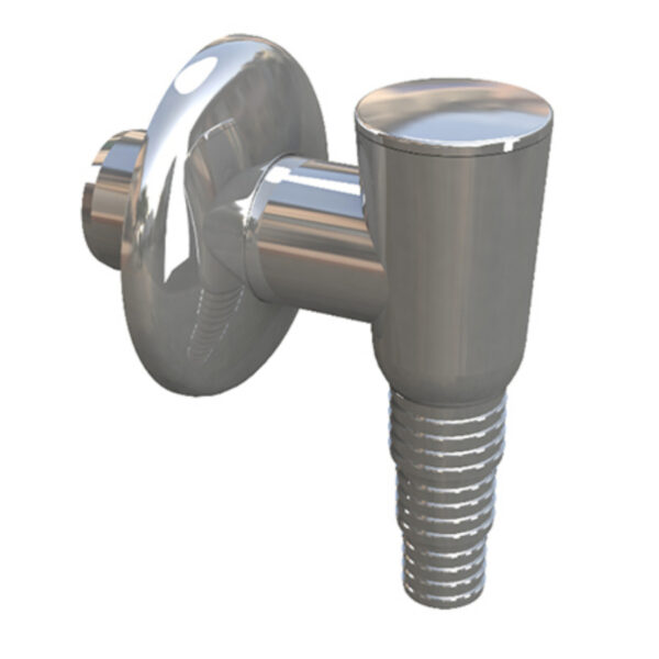 Pesumasina sifoon 32 mm kroom. Ilma vedruta - Image 1