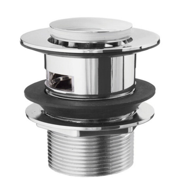 Põhjaklapp Донный клапан Click-Clack 1 1/4" с переливом, пластик, Рубинета — изображение 1