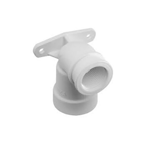 Колено для подключения к канализации 3/4"SKx32мм. Пластик-Белый — изображение 1