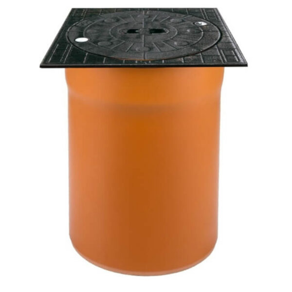 Teleskooptoru malmkraega Телескопическая труба с чугунным воротником 12,5Т/400+решетка — изображение 1