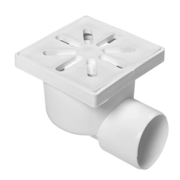 Trapp nurk 50 100x100 valge kõrgus 90mm - Image 1