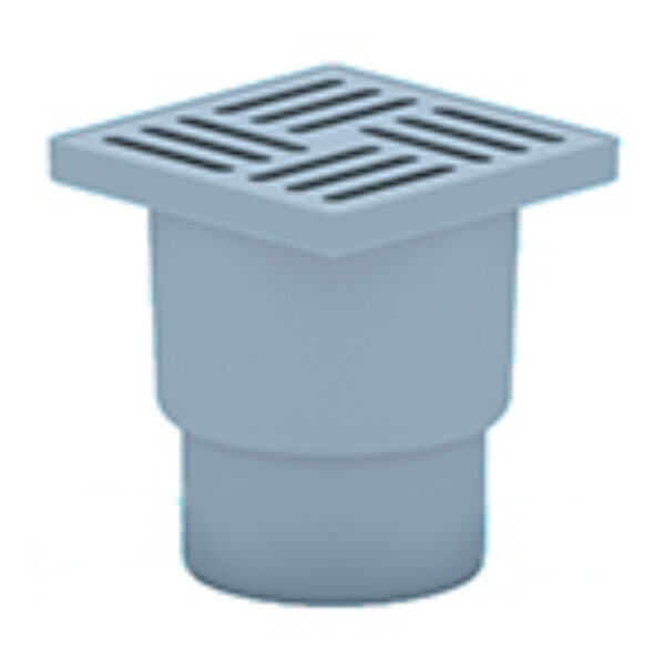 Trapp otse Трап прямой 100 150x150 серый высота 150мм — изображение 1