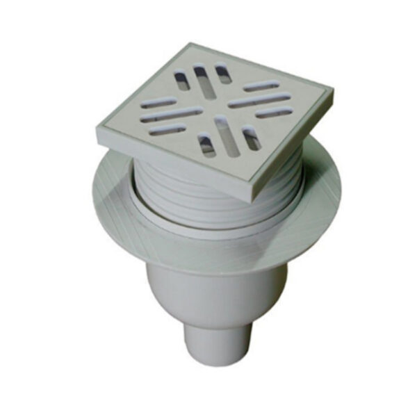 Trapp otse Трапп прямой 50 100x100 серый высота 145-180мм — изображение 1