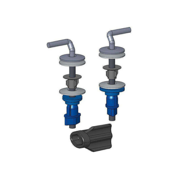 Prill-laua kinnitused metallist, standart - Image 1