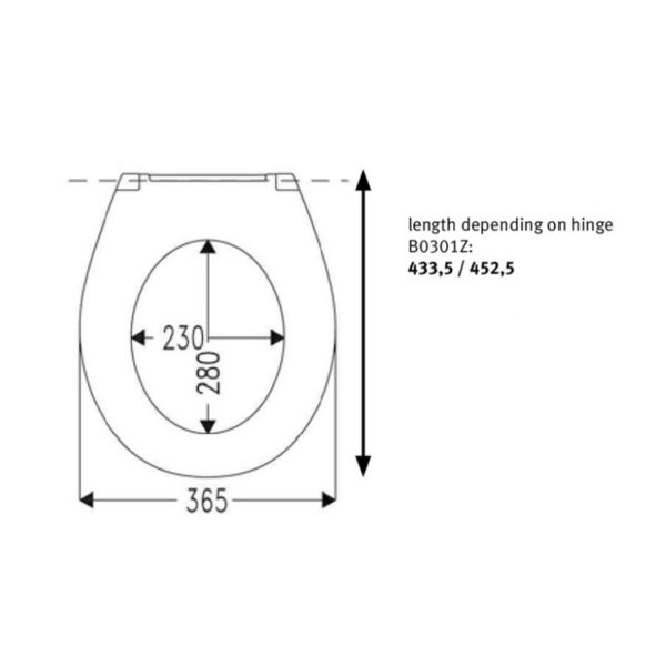 Сиденье для унитаза BERMUDA Ideal Standard. Белое (из термопласта) — изображение 4