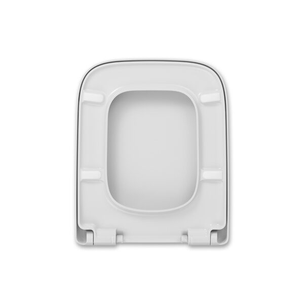 Сиденье для унитаза MAKIRA (Toro), из дюропласта, с мягким закрыванием, Haro — изображение 3