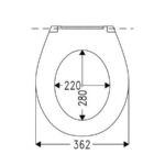 WC-prill-laud PERCA termoplastist (aeglaselt sulguv) Haro - Image 4