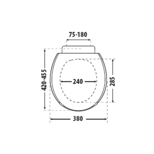 Сиденье для унитаза 'UNI' Coral Reef — изображение 2