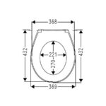 Сиденье для унитаза CONNECT-THIN с механизмом медленного опускания, Ideal Standard — изображение 4