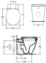 WC pott põrandale CONNECT Ideal Standard - Image 2