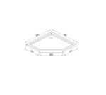 Душевой поддон Flory NEO 90x90 — изображение 2