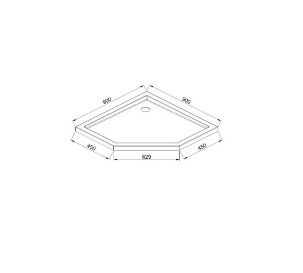 Душевой поддон Flory NEO 90x90 — изображение 2