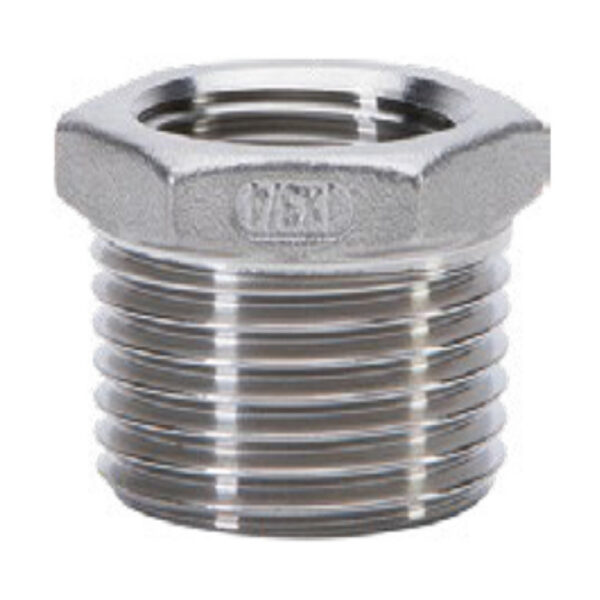 Ниппель 1" vk x 3/4" (5 ̸ 300) AISI 316 — изображение 1