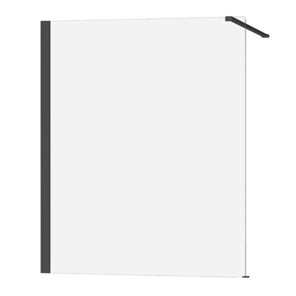 Fikseeritud sein musta profiiliga Fikseeritud sein musta profiiliga 80X80X195cm - Image 1