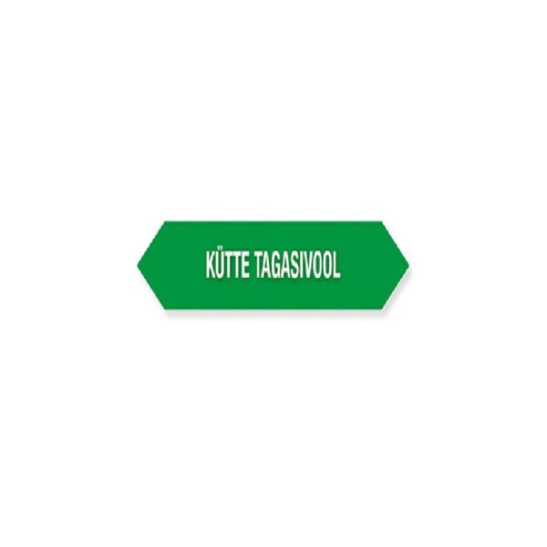 Kleebis roheline kütte tagasivool - Image 1